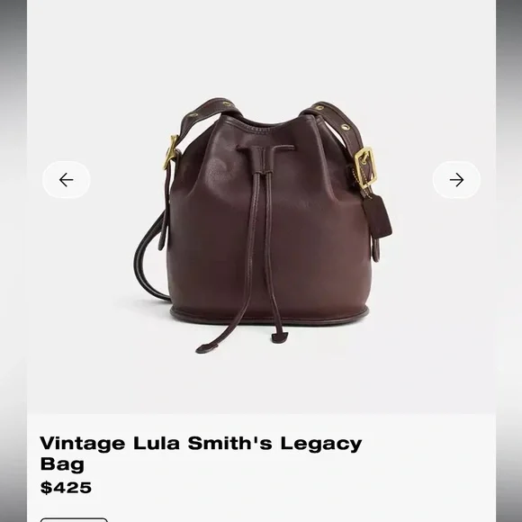 Vintage Coach Lula Smith's Legacy Bag - Picture 14 of 14